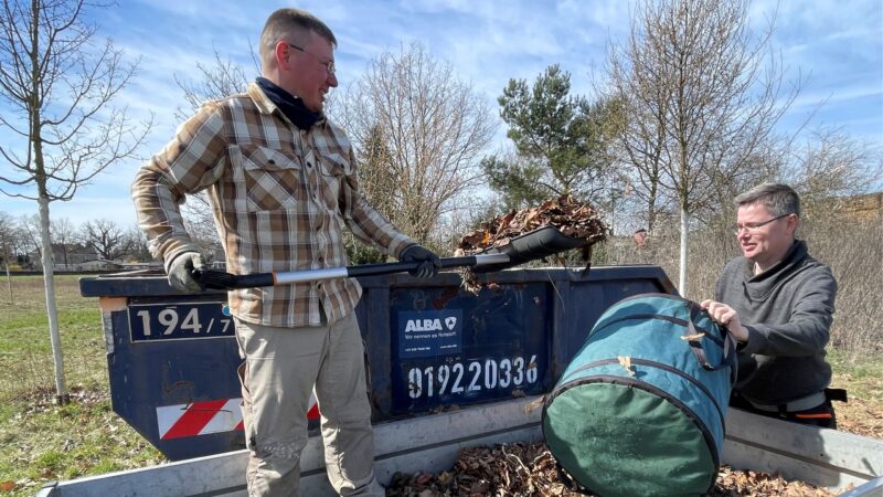 Frühjahrsputz in Cottbus: 15 Tonnen Müll gesammelt