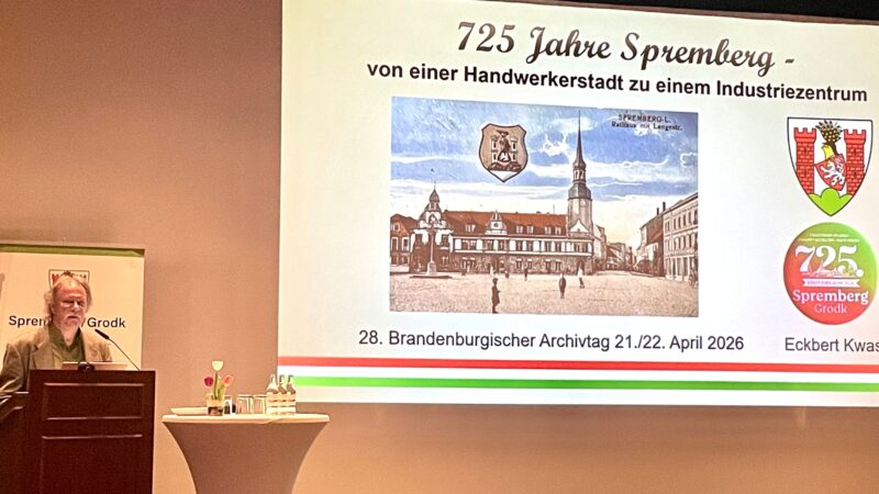 Archivtag in Spremberg: Experten aus ganz Brandenburg zu Gast