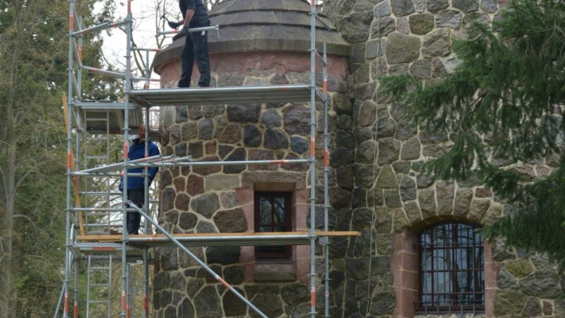 Bismarckturm Spremberg wird fit für Saison