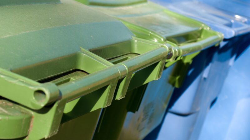 ALBA Streik in der Lausitz: Viele Mülltonnen werden nicht geleert