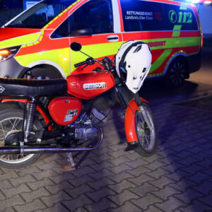 Unfall in Elsterwerda
