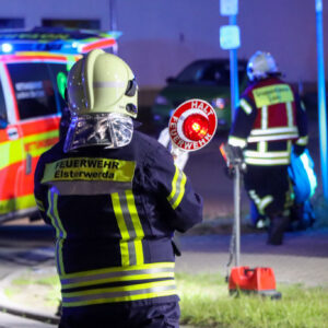 Unfall in Elsterwerda
