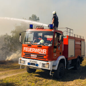 Waldbrand in Jüterbog