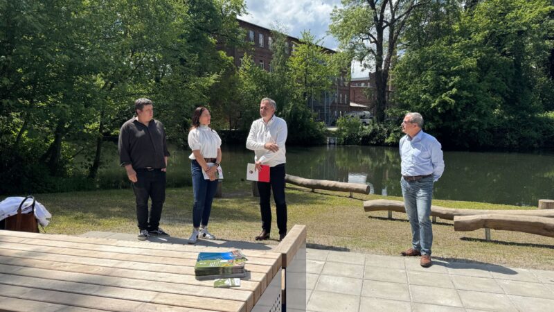 Cottbus: Neuer Aufenthaltsort an der Spree eröffnet