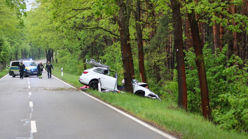 Schwerer Unfall bei Forst: Mann in Mulknitz schwer verletzt