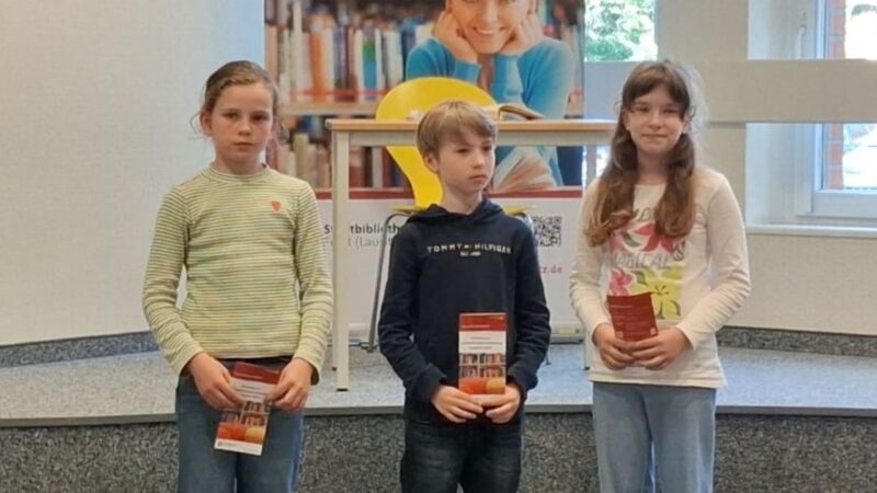 Forster Stadtbibliothek kürt neue Leseprofis aus der Region