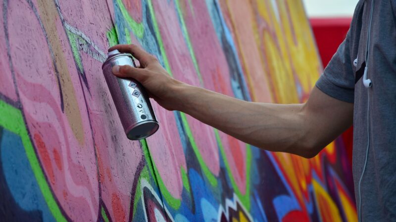 Graffiti-Aktion soll Sorgen aus Sachsendorf sichtbar machen