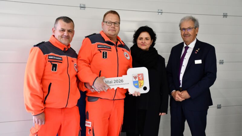 Neuer Katastrophenschutz-Standort in Spremberg übergeben