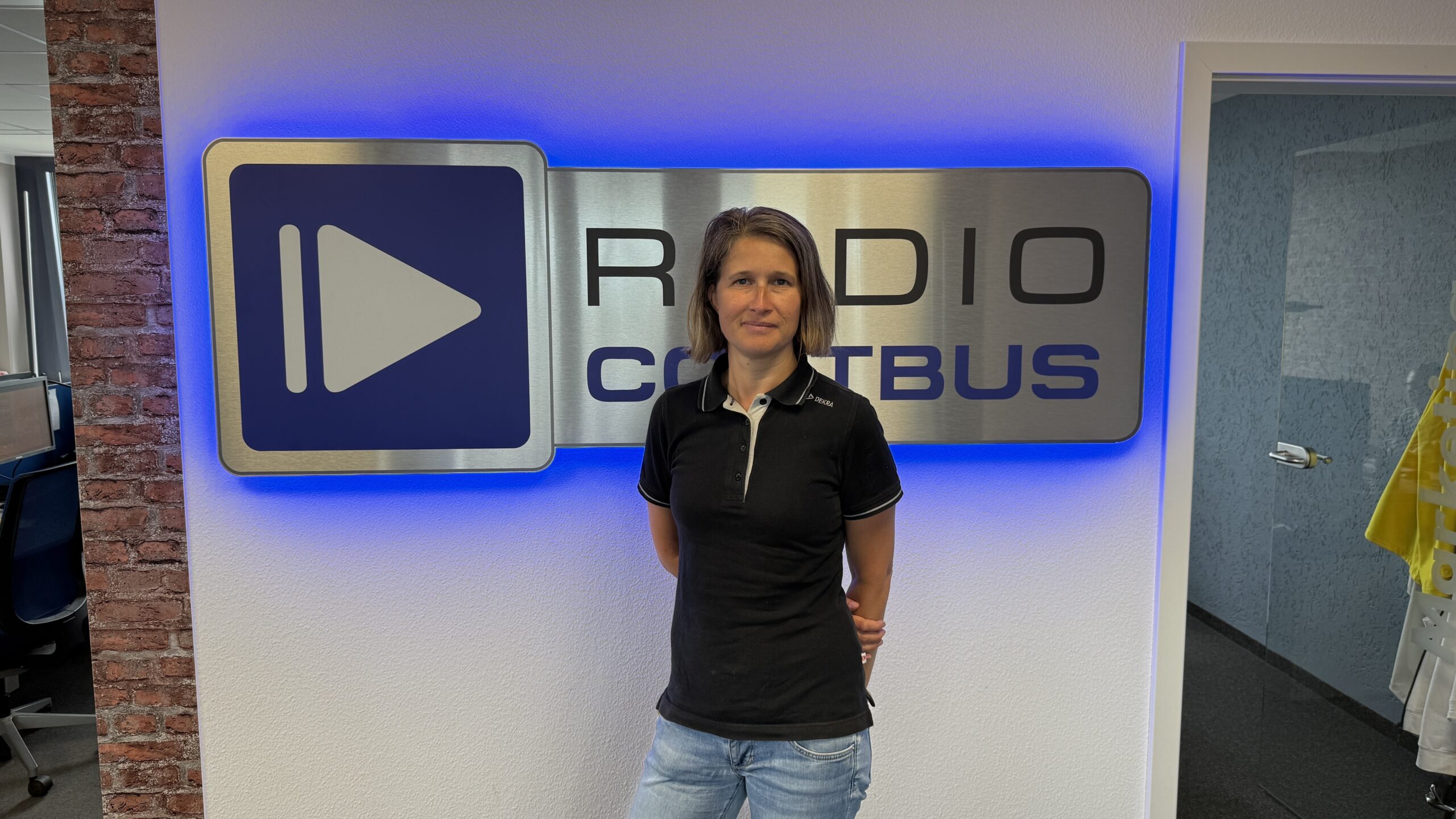 Chefin on Air – Korinna Wünsche von der DEKRA bei Radio Cottbus
