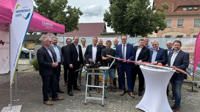 Glasfaserausbau im Landkreis OSL: 14.000 Haushalte und Unternehmen profitieren