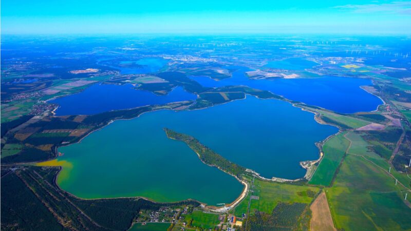 Fünf-Seen-Verbund im Lausitzer Seenland eröffnet am Montag