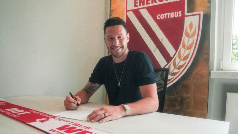 FC Energie Cottbus verpflichtet Ryan Malone