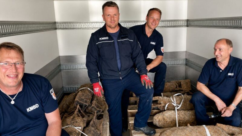 Hunderte Kilo Sprengstoff in Schacksdorf