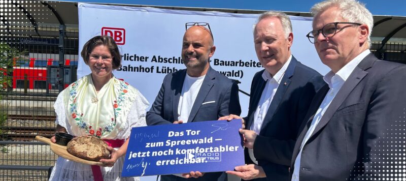 Neuer Bahnhofstunnel eröffnet: Lübben bekommt barrierefreien Zugang zur Westseite