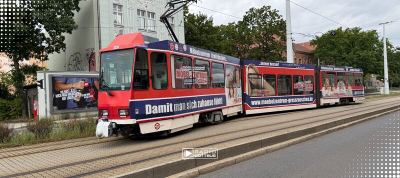 Straßenbahn in Cottbus entgleist