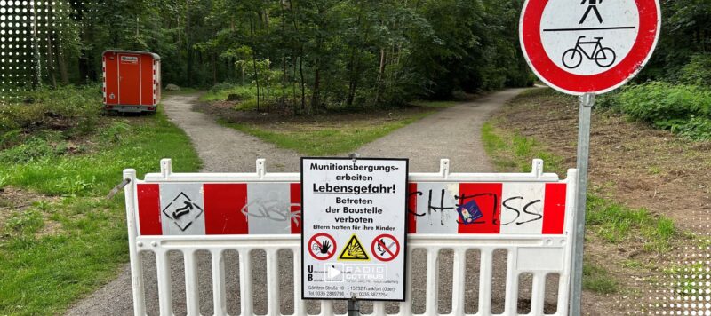 Munitionsfund in Cottbus: Südfriedhof am Mittwochvormittag gesperrt