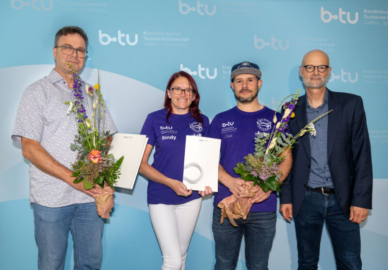Erfolg nach dem Shell Eco-marathon: BTU-Lehrpreis für Lausitz Dynamics