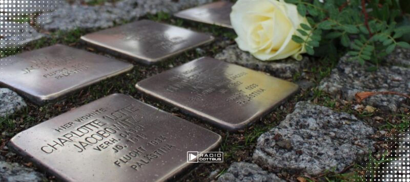 Zwei Stolpersteine in Spremberg gewaltsam aus Gehweg entfernt