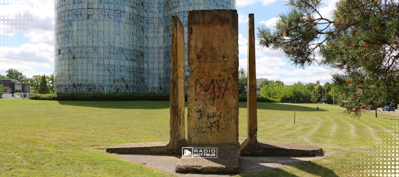 Berliner Mauer in Cottbus Foto: Stadt Cottbus/Chóśebuz