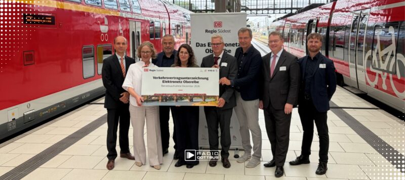 Neuer Bahnvertrag für Südbrandenburg: RE 18 und RE 15 langfristig gesichert