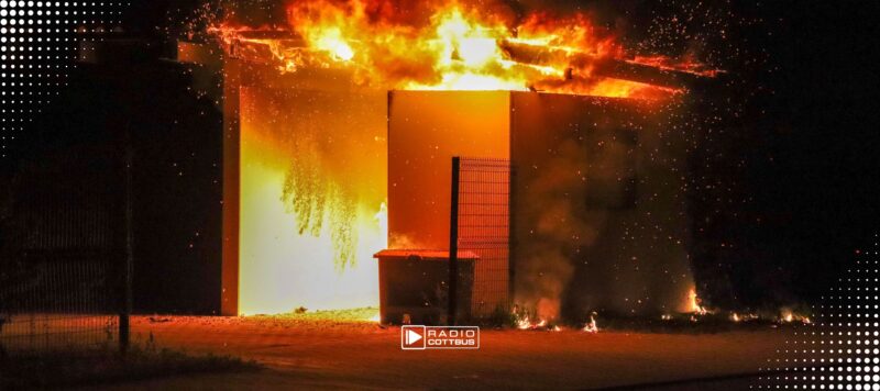 Feuer in Cottbus-Ströbitz: Einsatzkräfte verhindern größere Ausbreitung