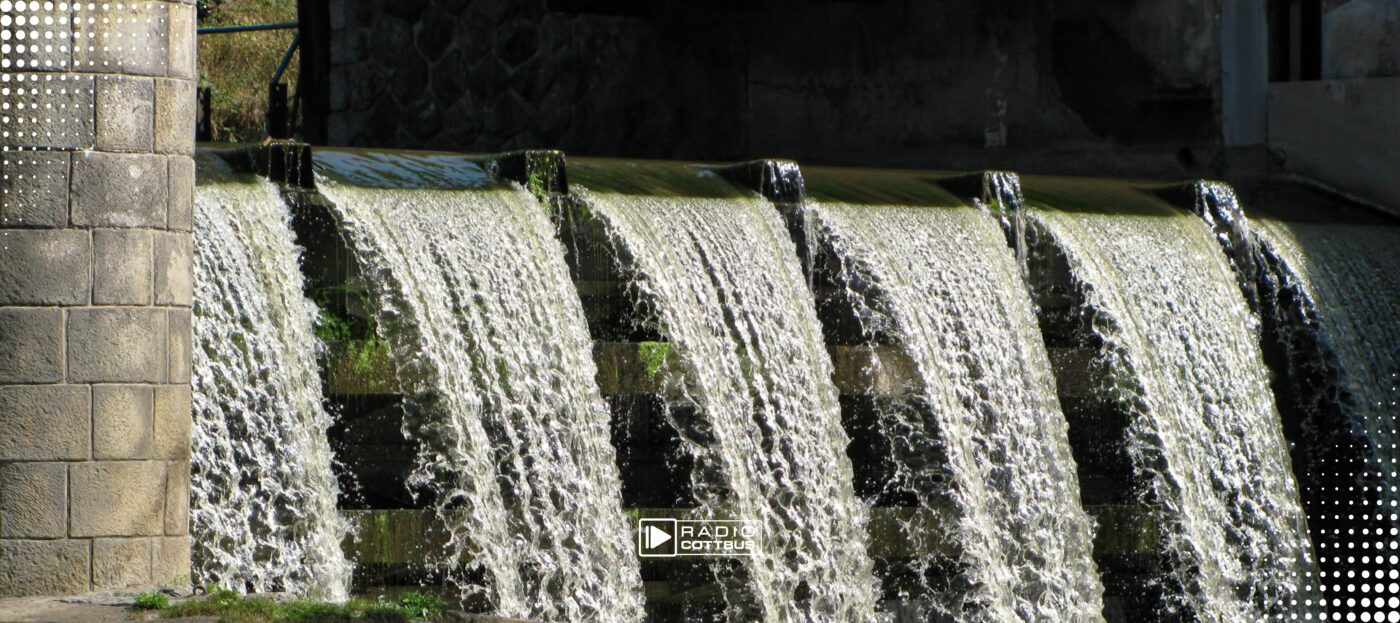 Eine Wasserschleuse