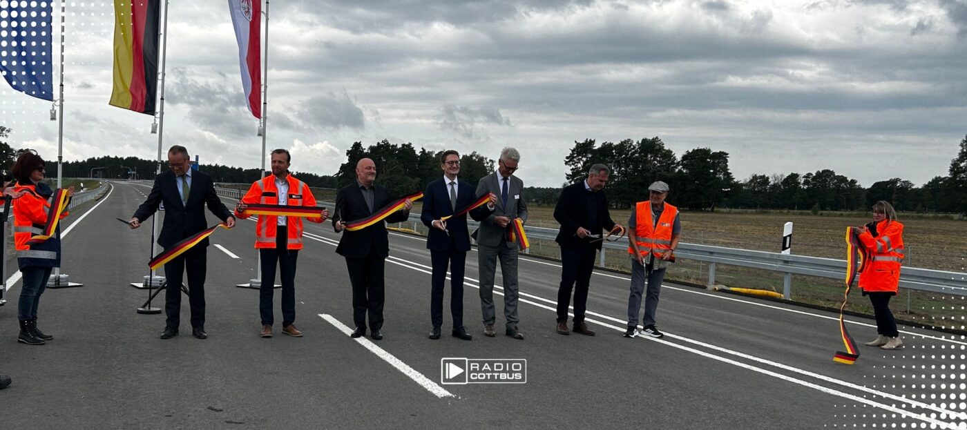 Eröffnung der neuen Ortsumgehen Cottbus