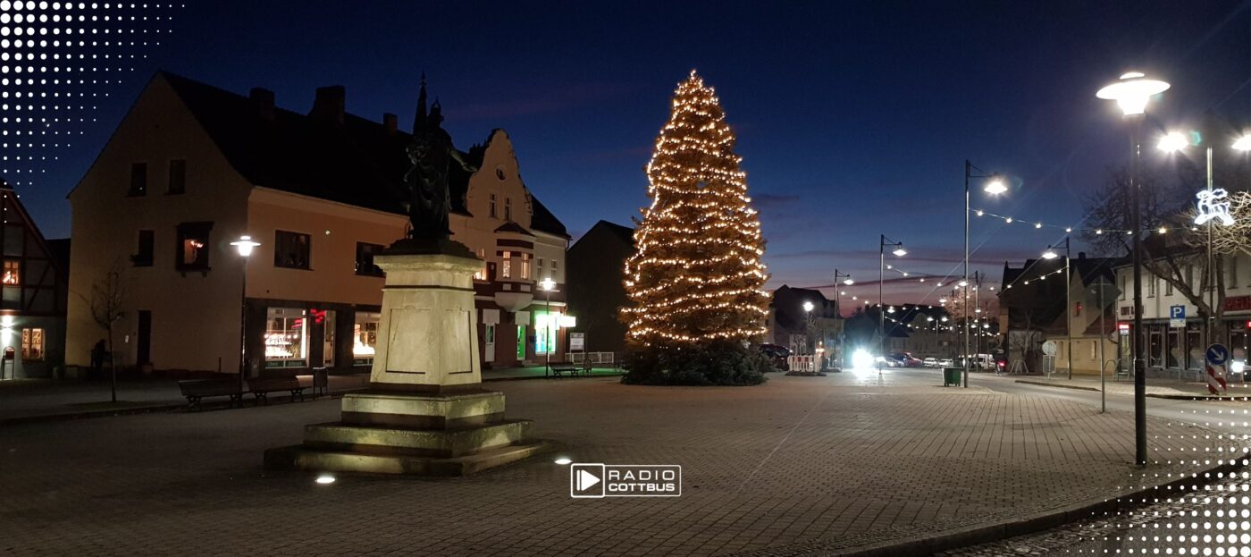Weihnachtsbaum lauchhammer Foto: Archiv Stadt Lauchhammer, Heiko Jahn