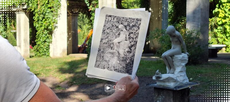 Wassernixe kehrt in den Ostdeutschen Rosengarten zurück
