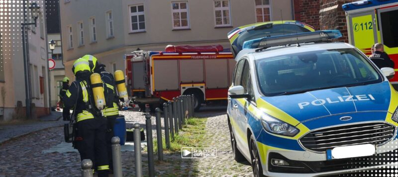 Unklarer Geruch löst Gefahrguteinsatz am Spremberger Kirchplatz aus
