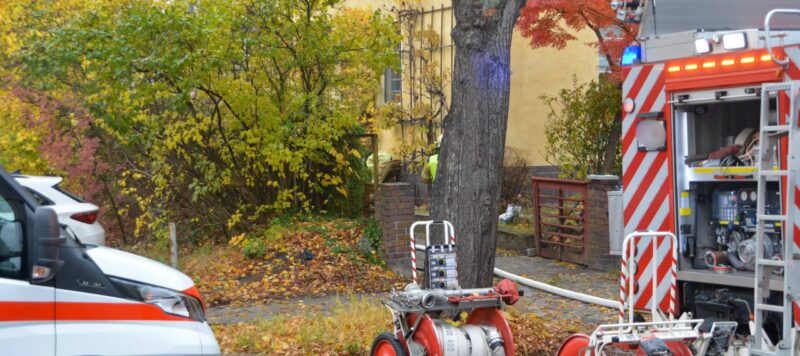 Kohlebrand in Cottbus: Neun Tonnen Kohle entzünden sich selbst in einem Keller