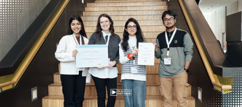 BTU-Studierende gewinnen Hauptpreis: 3.500 Euro für neuen Schwammgarten in Cottbus