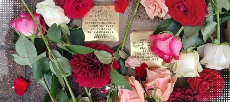 Gestohlene Stolpersteine in Spremberg wieder verlegt